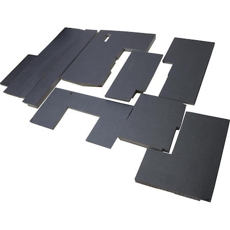 Aftermarket AMJD8640UK4 Upholstery Kit, Black AMJD8640UK4-ABL